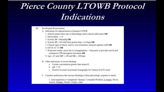 157 - PC EMS Whole Blood Training Program Part II