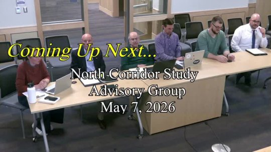 891 - North Corridor Study Advisory Group 05-07-2026