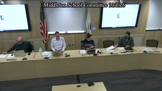 932 - Middleton School Committee 10-05-2026
