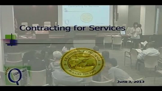 Contracting for Services