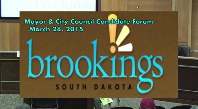 Mayoral Candidate Forum - March 28, 2015