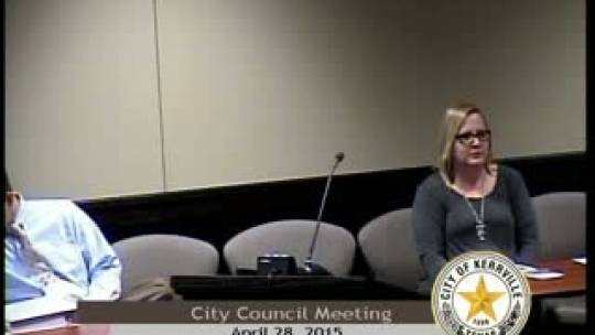 City Council - April 28, 2015
