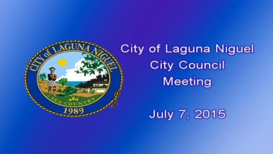 07-07-2015 City Council Meeting