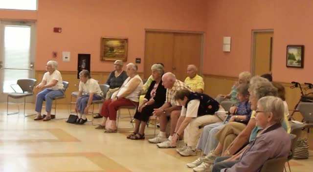 African Dance Demo at Northampton Senior Center