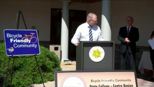 Bicycle Friendly Community Ceremony Part 1