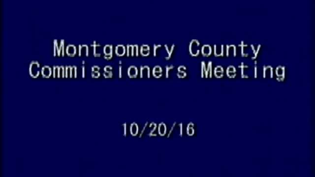 10/20/2016 Commissioners Meeting